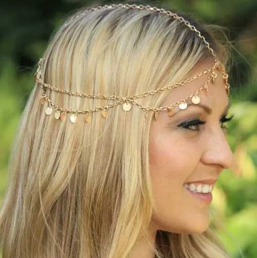 Gold head chain