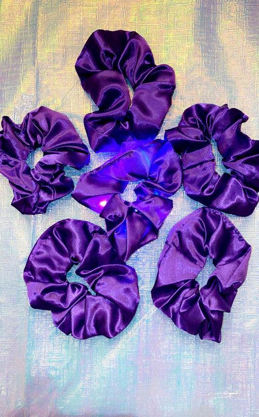 Purple Led Scrunchies